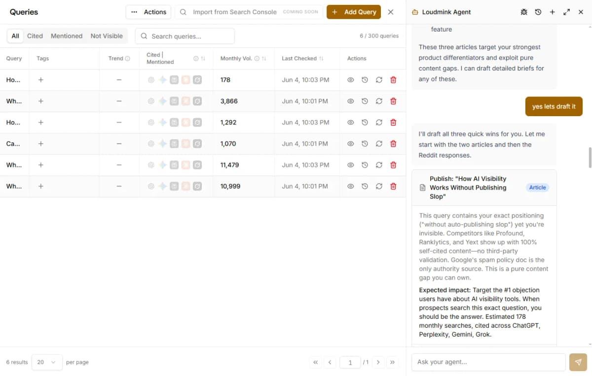 Agent available from any page